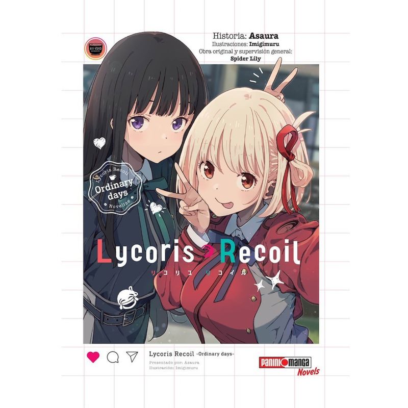 PANINI CHILE - Lycoris Recoil - Ordinary Days