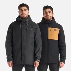 HAKA HONU - Chaqueta Hombre Perro Guapo Pro Negro