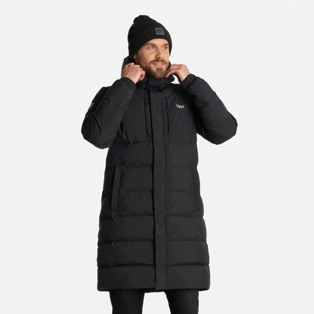 LIPPI - Chaqueta Hombre BrookSide Steam-Pro Hoody Jacket Negro Lippi