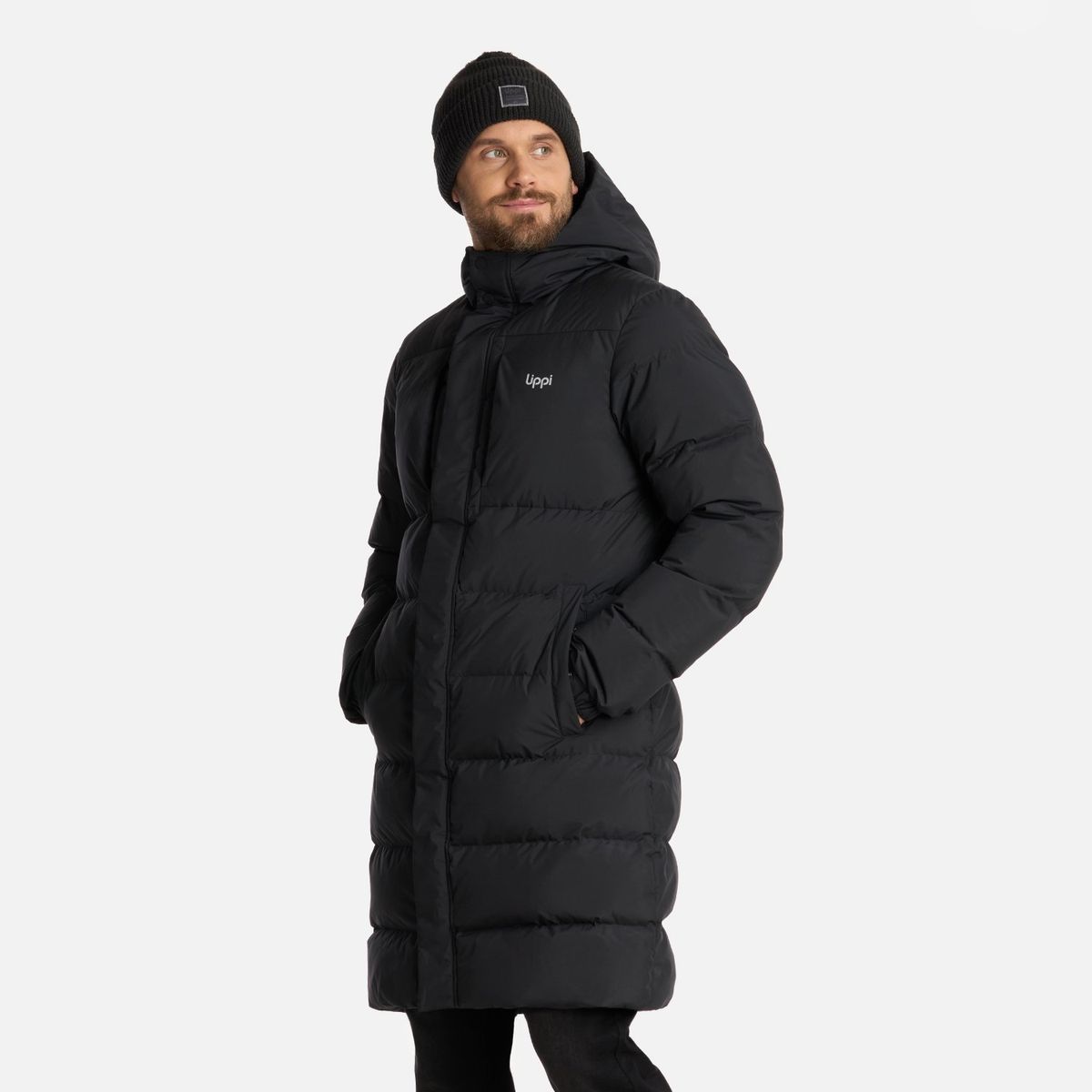 LIPPI - Chaqueta Hombre BrookSide Steam-Pro Hoody Jacket Negro Lippi