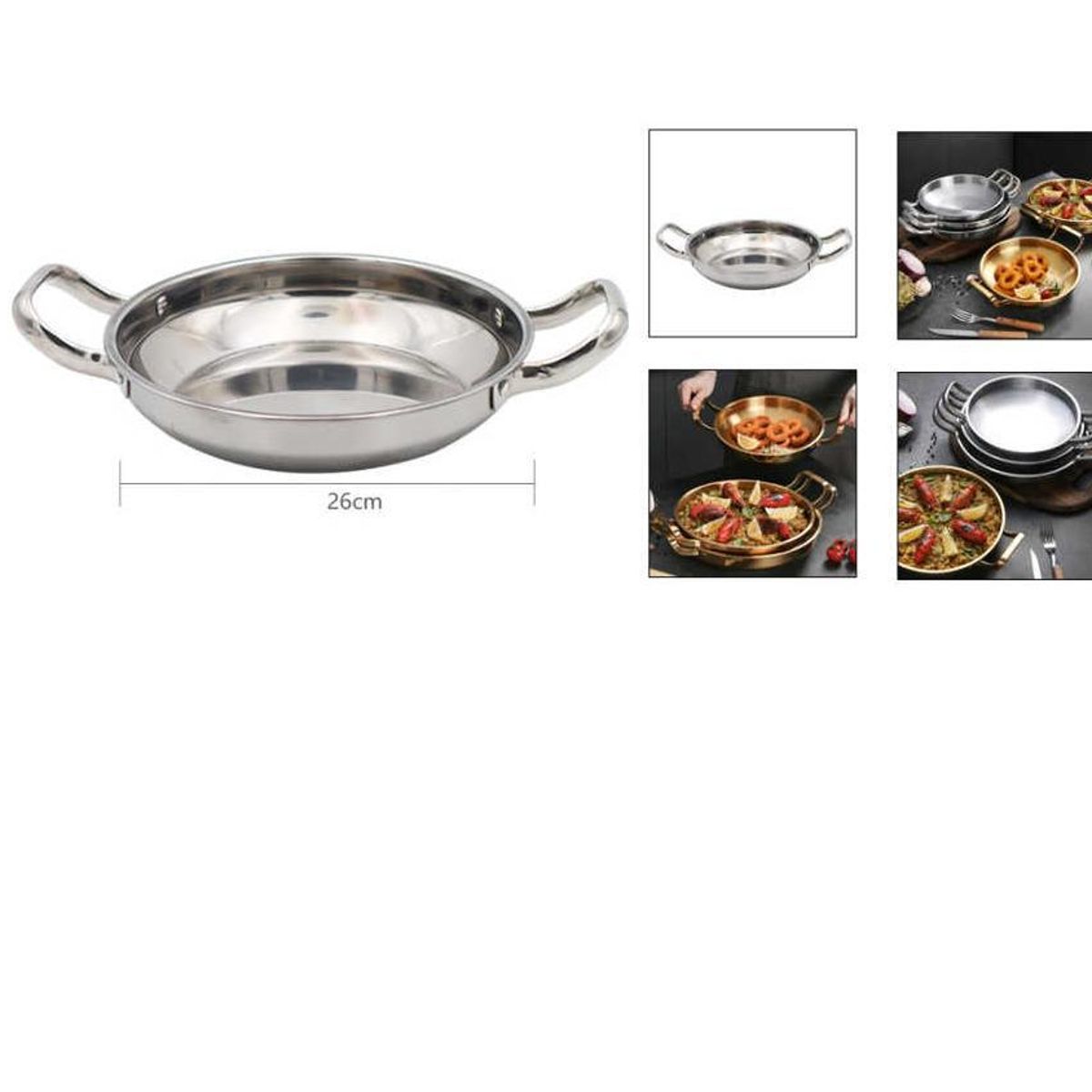 GENERICO - Paila  Antiadherente Aluminio