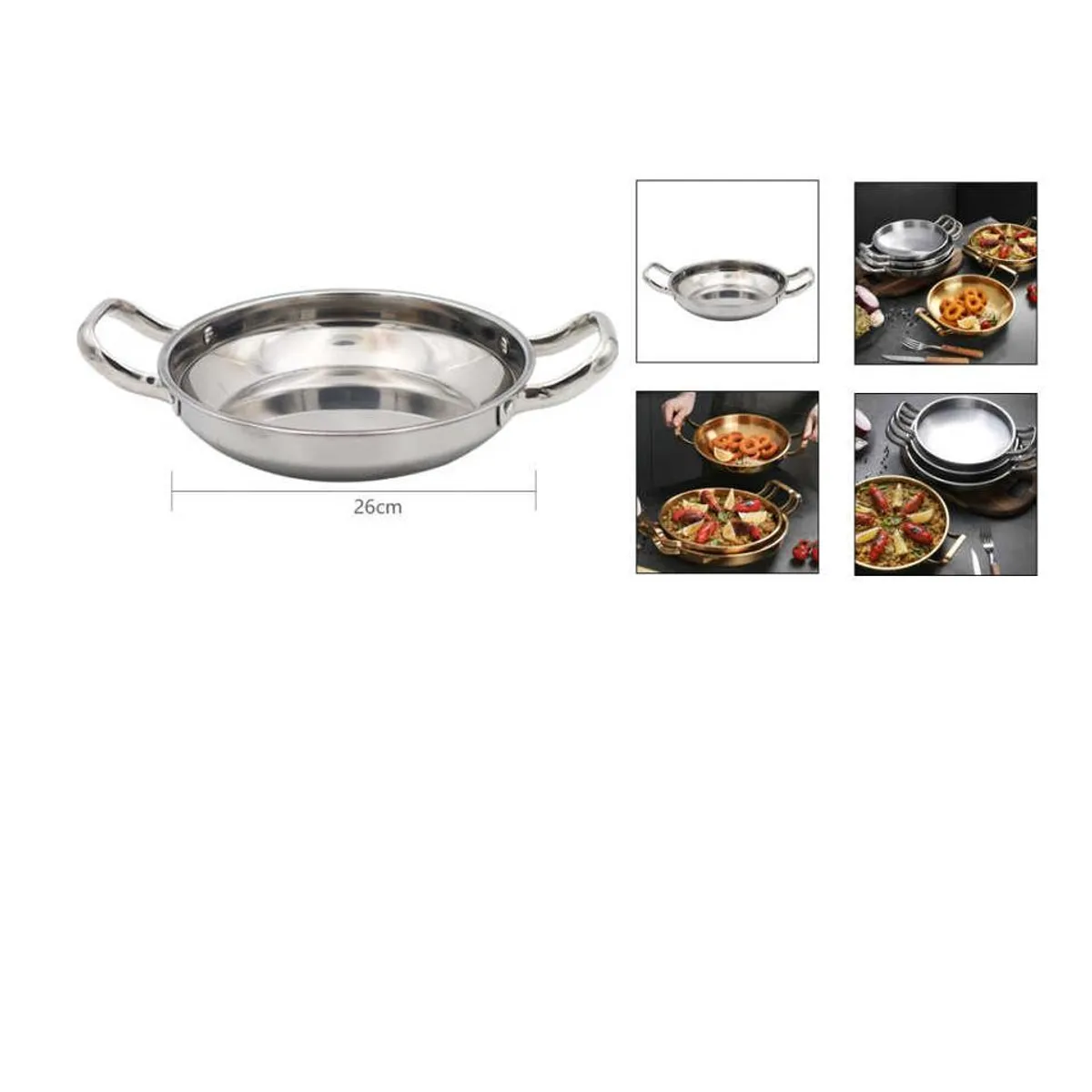 GENERICO - Paila  Antiadherente Aluminio