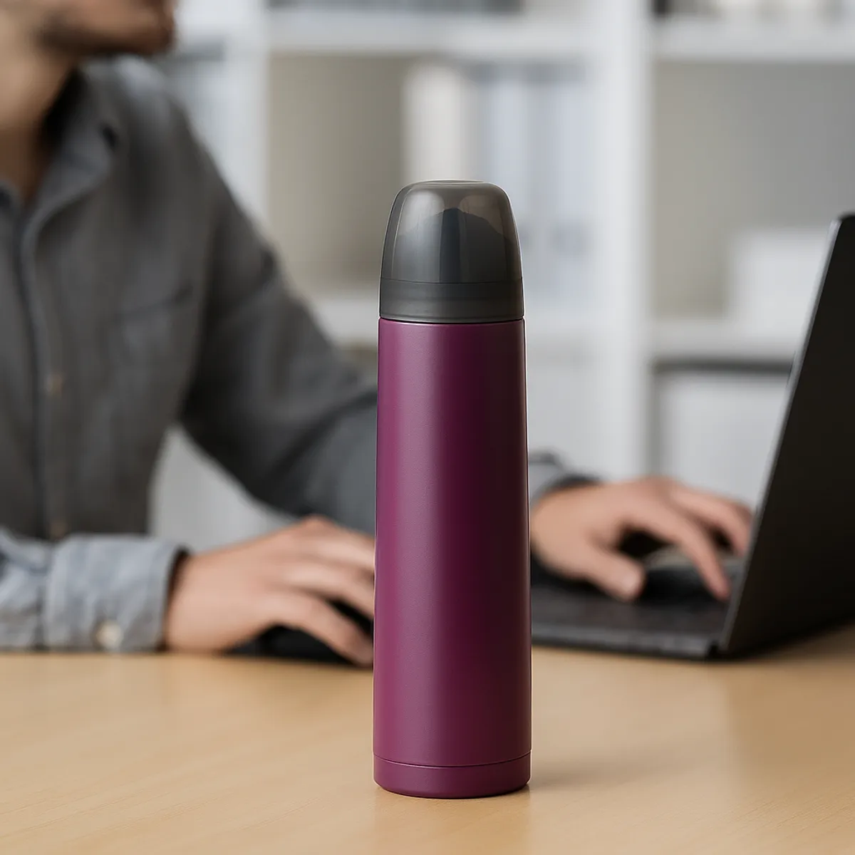 THERMOS - TERMO LIQUIDO MATERO AC INOX 1L PURPLE