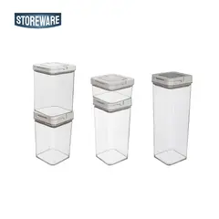 STOREWARE - Set 5 Contenedores Herméticos Alimentos 5 un