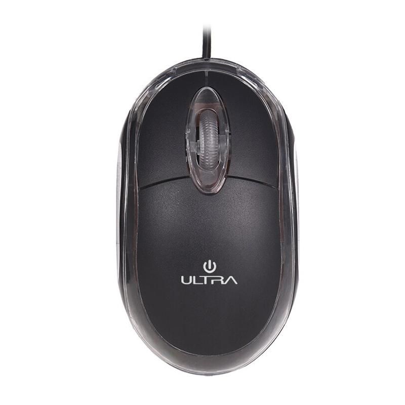 ULTRA - Mouse Óptico USB Ultra - Negro