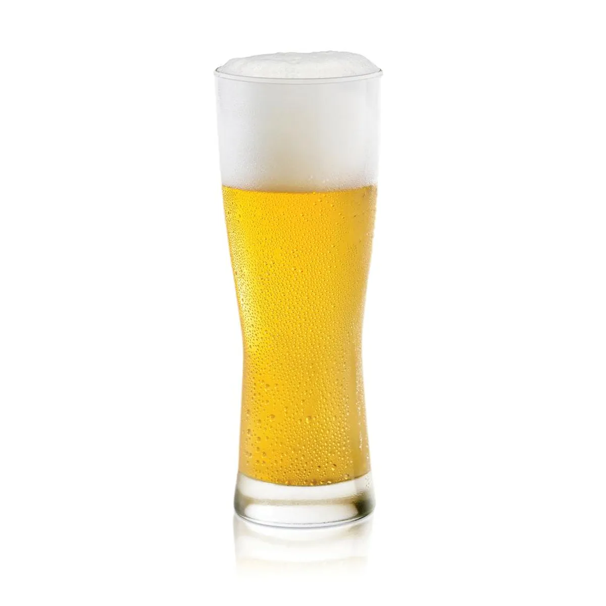 CRISTAR - Set de 4 Vasos Cerveceros de Vidrio 391ml Cristar