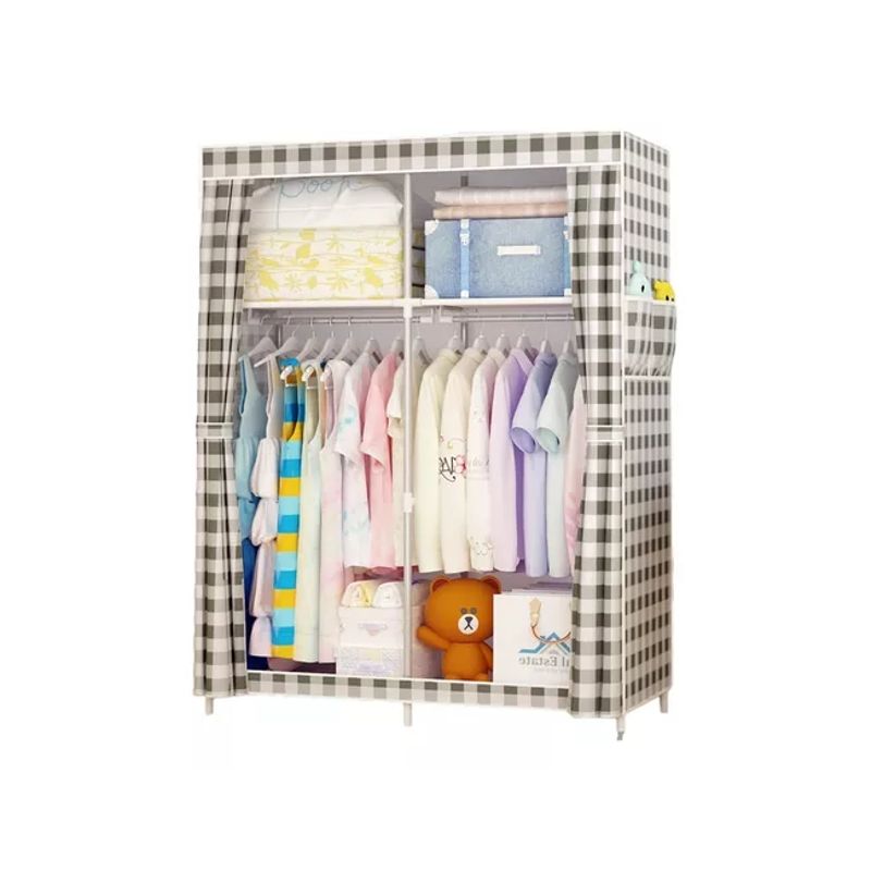 GENERICO - Armario ropero armable closet baño 170x105x45 cm multicolor