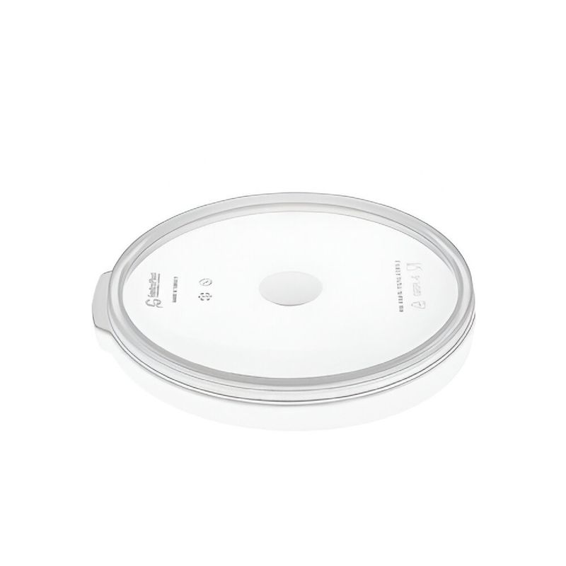 GASTROPLAST - Tapa Redonda Transparente Para Recipiente 21 Y 42 Litros