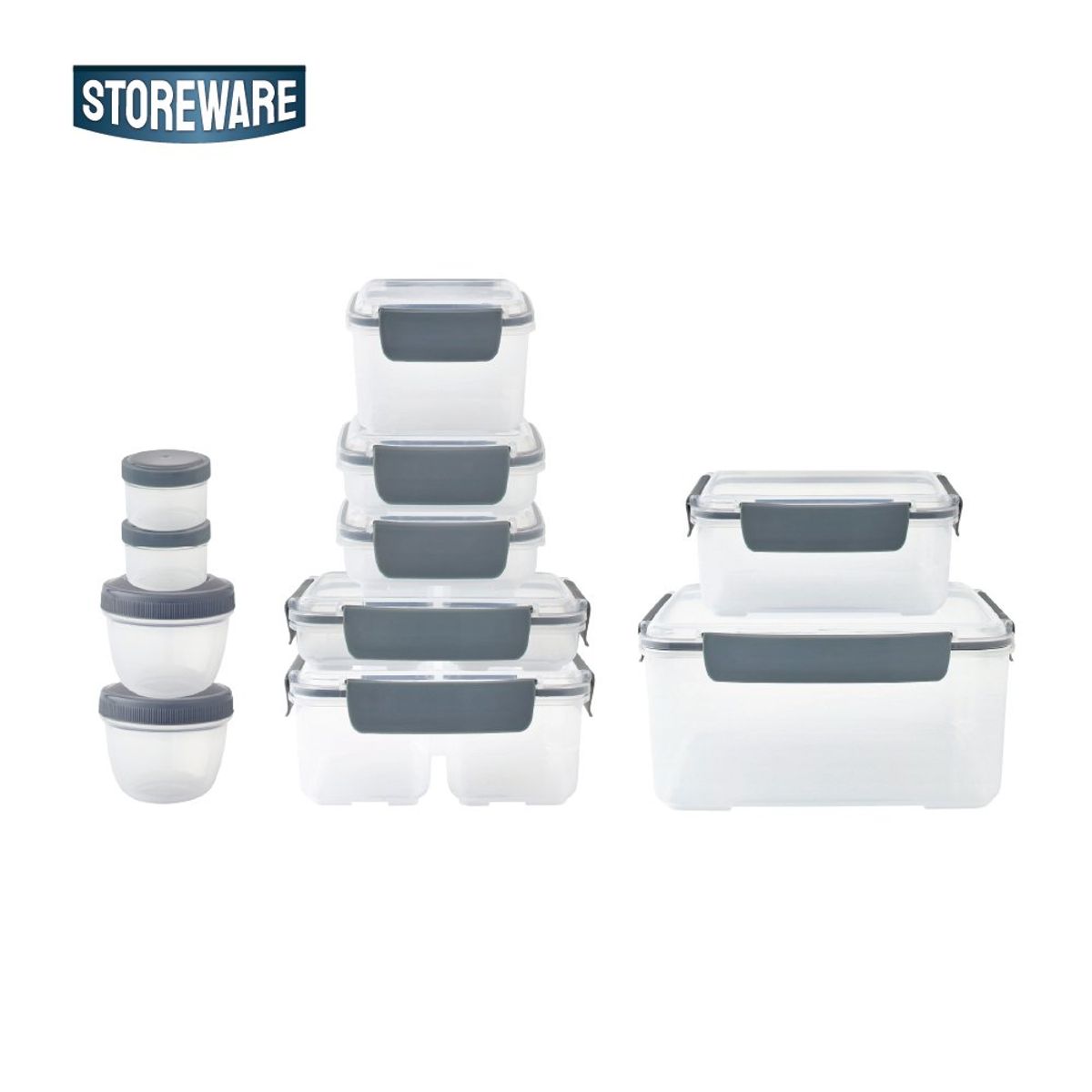 STOREWARE - Set 12 Contenedores Herméticos Alimentos Storeware 12 un