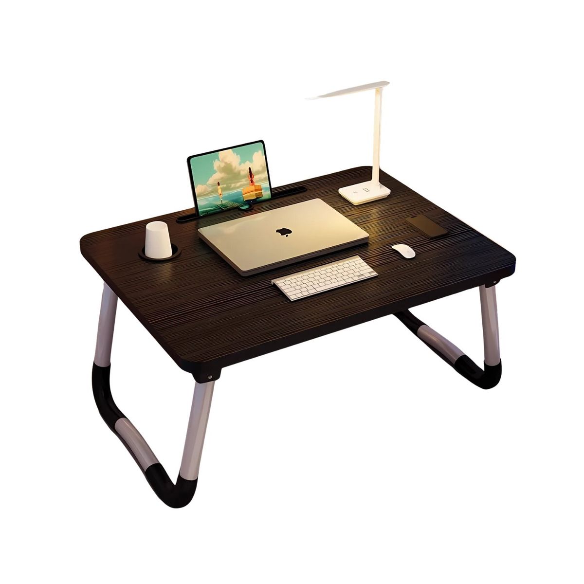 CRUSEC - Mini Escritorio Mesa De Estudio Plegable Portátil