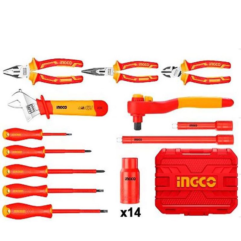 INGCO - Set De Herramientas Vde Industrial 26 Piezas Ingco Hkith2601