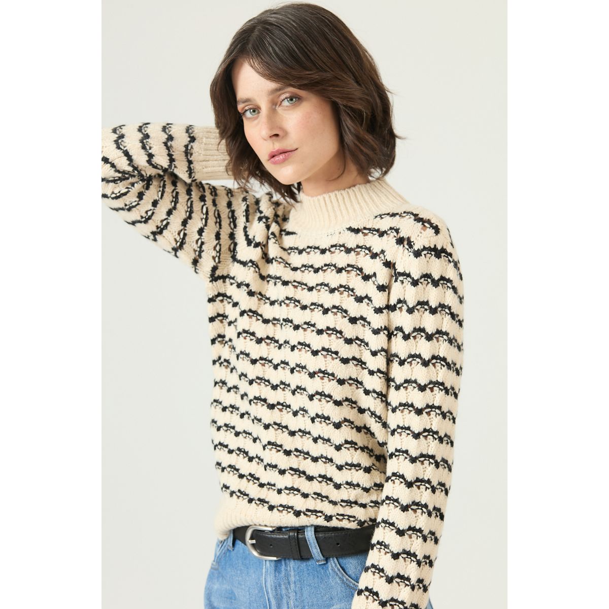PRIVILEGE - Sweater crudo 2650
