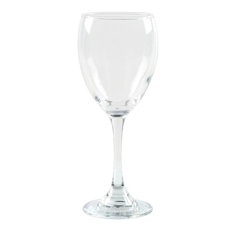 CRISTAR - Set 4 Copas de Vino Vidrio 300ml Versalles Cristar