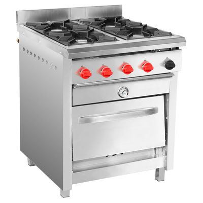 Imagen 2 del producto COCINA 4 PLATOS HORNO 50X50 GLP