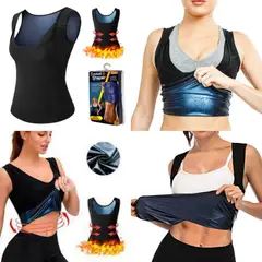 GENERICO - Faja Térmica 4 en 1 Mujer S (Reduce, tonifica, moldea y estiliza)