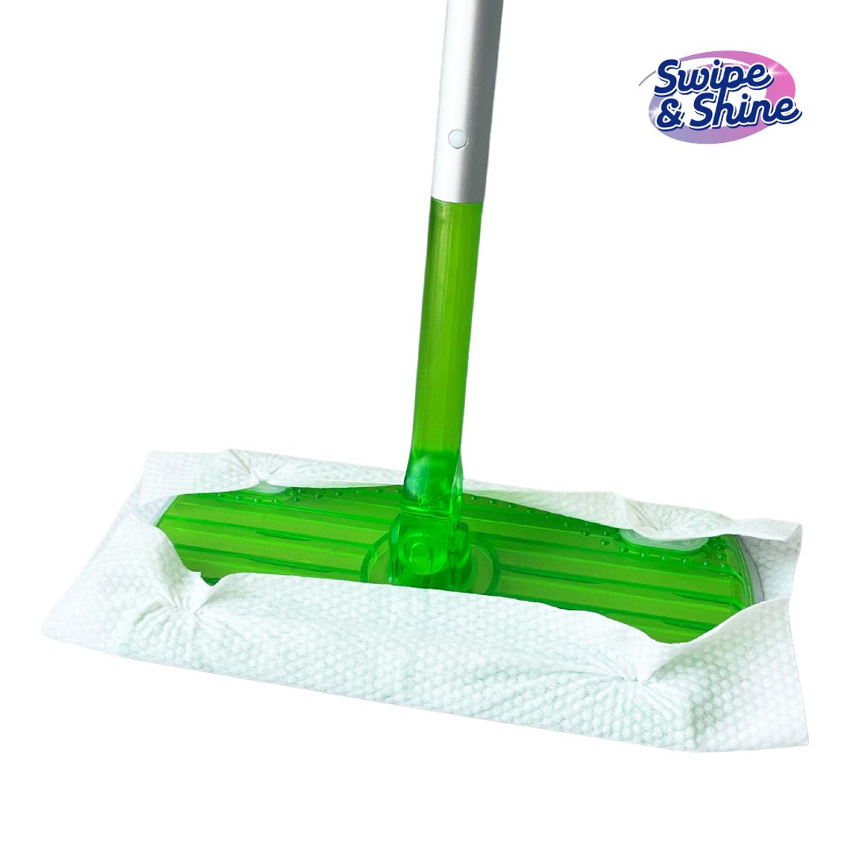 SWIPE AND SHINE - Mopa Plana Trapeador Multisuperficie Recargas Húmeda Y Seca