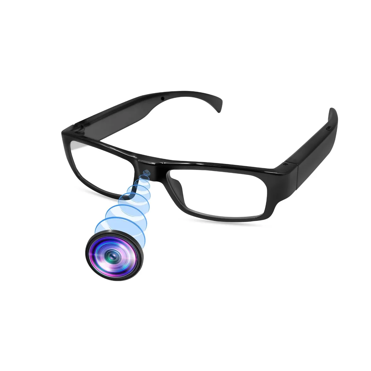 GENERICO - Lentes Gafas Cámara Oculta Espía Hd Real 1920x1080p