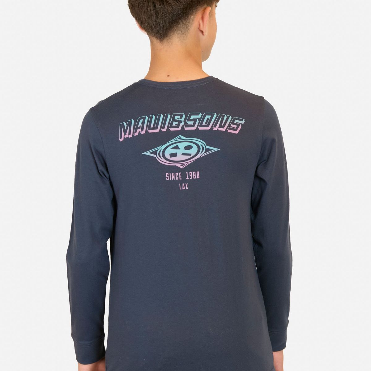 MAUI AND SONS - Polera ML Tiki Power Azul Infantil Maui And Sons - Azul