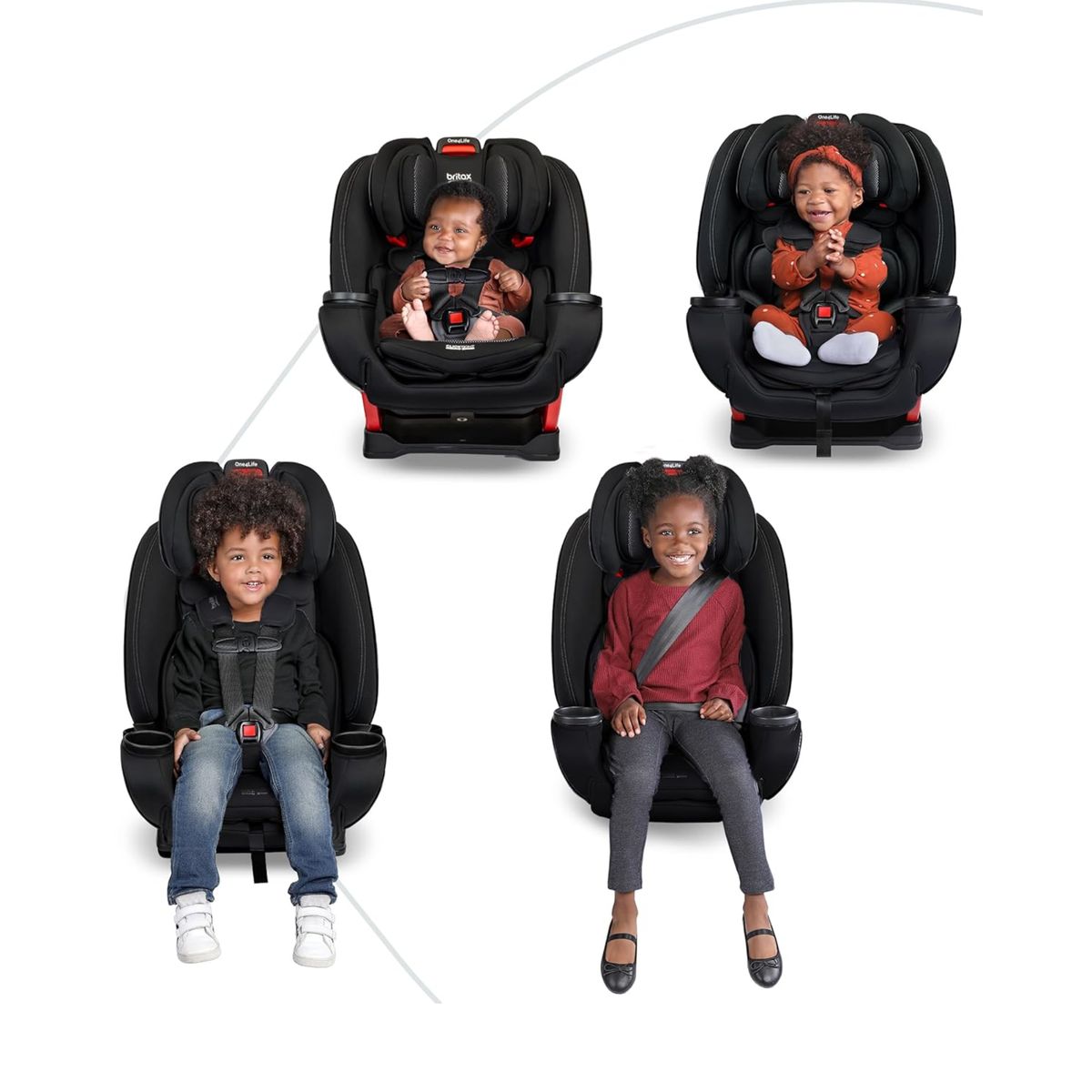 BRITAX - Silla auto One4life Cool Flow Carbon Clicktight
