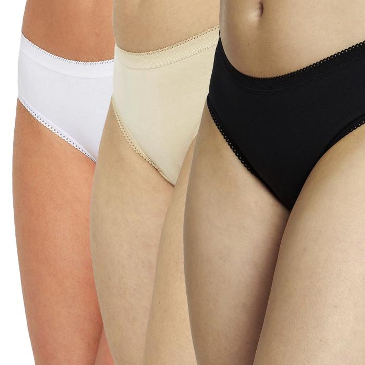 KAYSER - Pack 3x calzon algodon P314.07- NEG Kayser