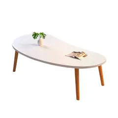 GLOBAL LATIN GROUP - Mesa de Centro Minimalista Diseño Nórdico y Elegante - Blanco