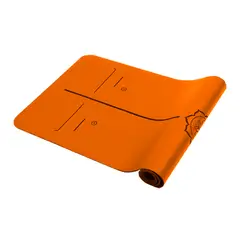 SDFIT - Mat de Yoga PU 5 mm Alta Calidad - Naranjo
