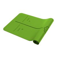 Mat de Yoga PU 5 mm Alta Calidad - Verde