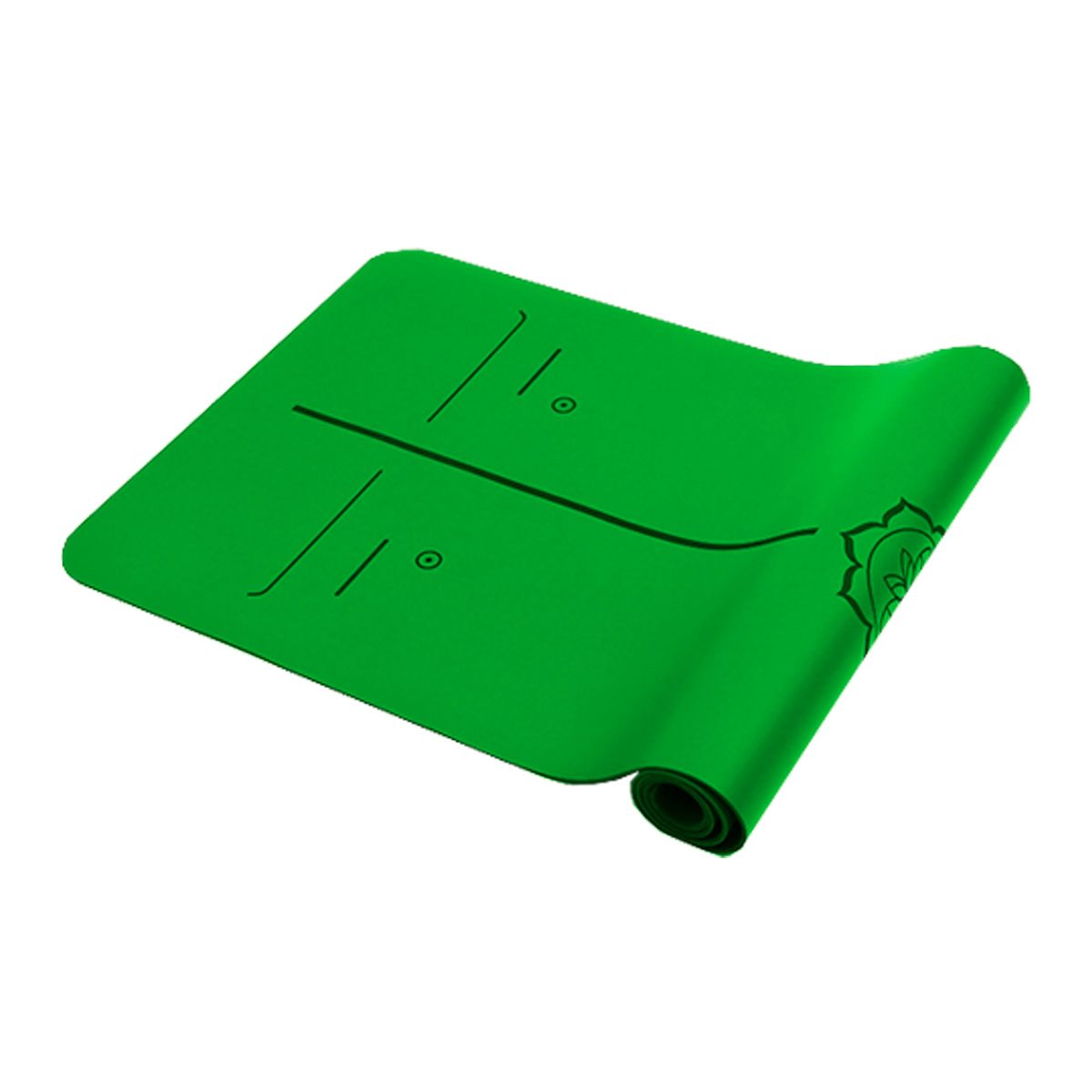 SDFIT - Mat de Yoga PU 5 mm Alta Calidad - Verde Oscuro