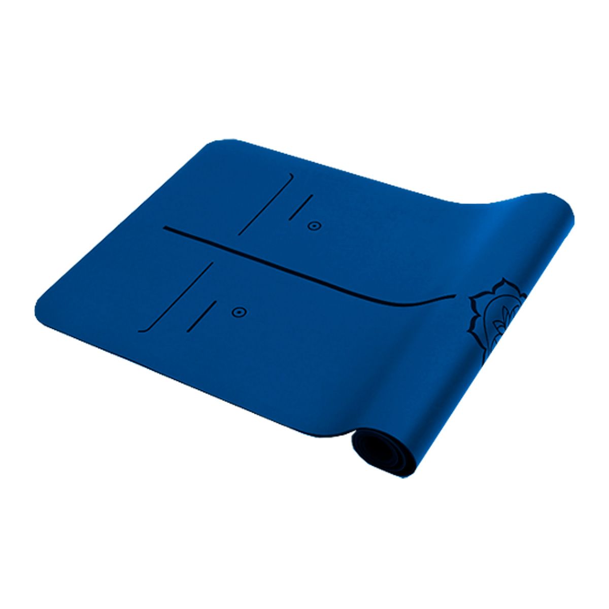 SDFIT - Mat de Yoga PU 5 mm Alta Calidad - Azul