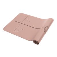 Mat de Yoga PU 5 mm Alta Calidad - Beige