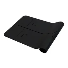 SDFIT - Mat de Yoga PU 5 mm Alta Calidad - Negro