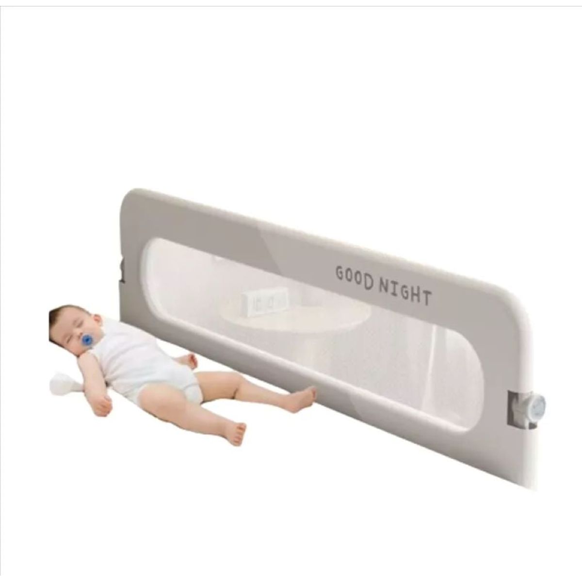 MUNDO MAGIA - Baranda De Cama Seguridad Para Bebe Plegable 150cm