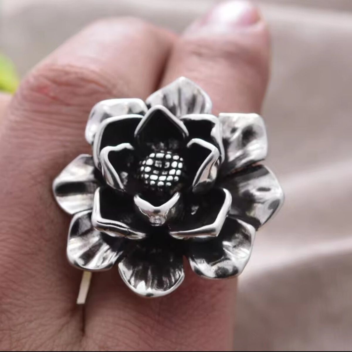 GENERICO - Anillo Ajustable Rosa LINDA