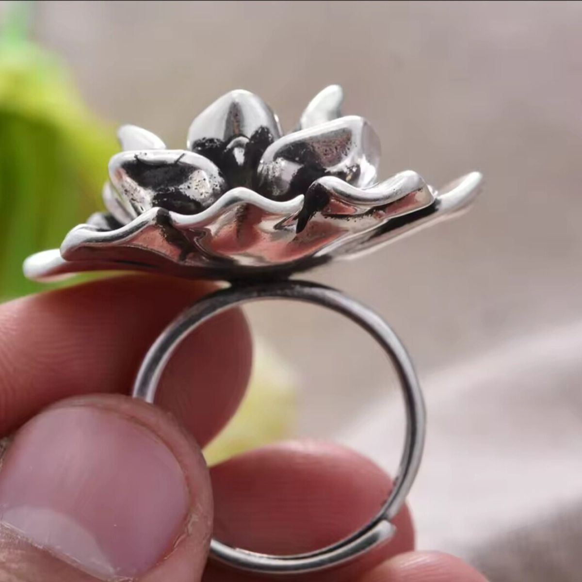 GENERICO - Anillo Ajustable Rosa LINDA