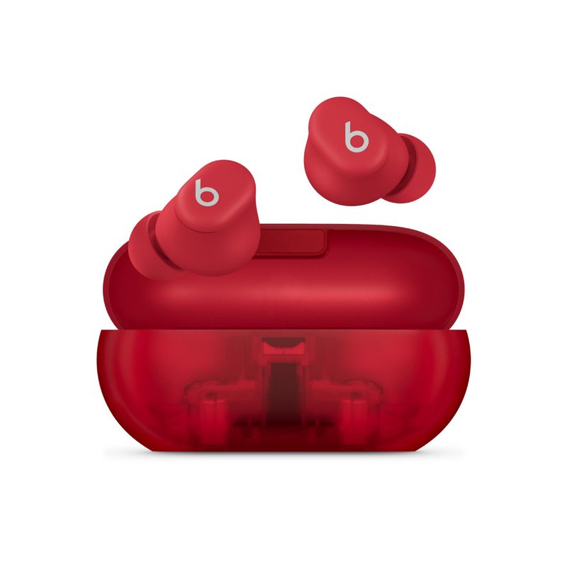 BEATS - Audífonos Inalámbricos Beats Solo Buds Rojo Transparente