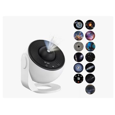 Imagen 2 del producto Proyector Galaxia Led Luz Nocturna Estrellada Con 12 Discos
