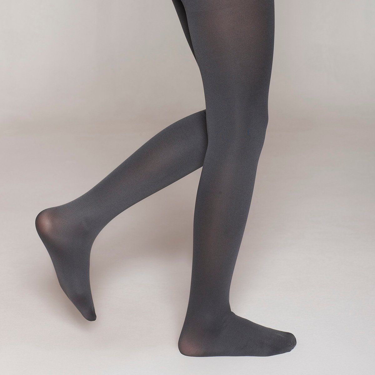 MONARCH - Ballerina Escolar Elasticada Gris