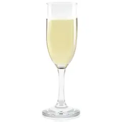 CRISTAR - Set 4 Copas de Champaña Flauta Vidrio 230ml