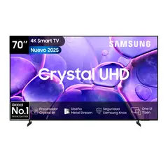 SAMSUNG - 70 Crystal UHD U8000F 4K Smart TV 2025
