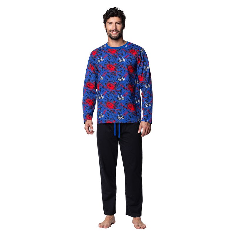 TOP - Pijama Hombre Invierno Algodón DC C2 Top