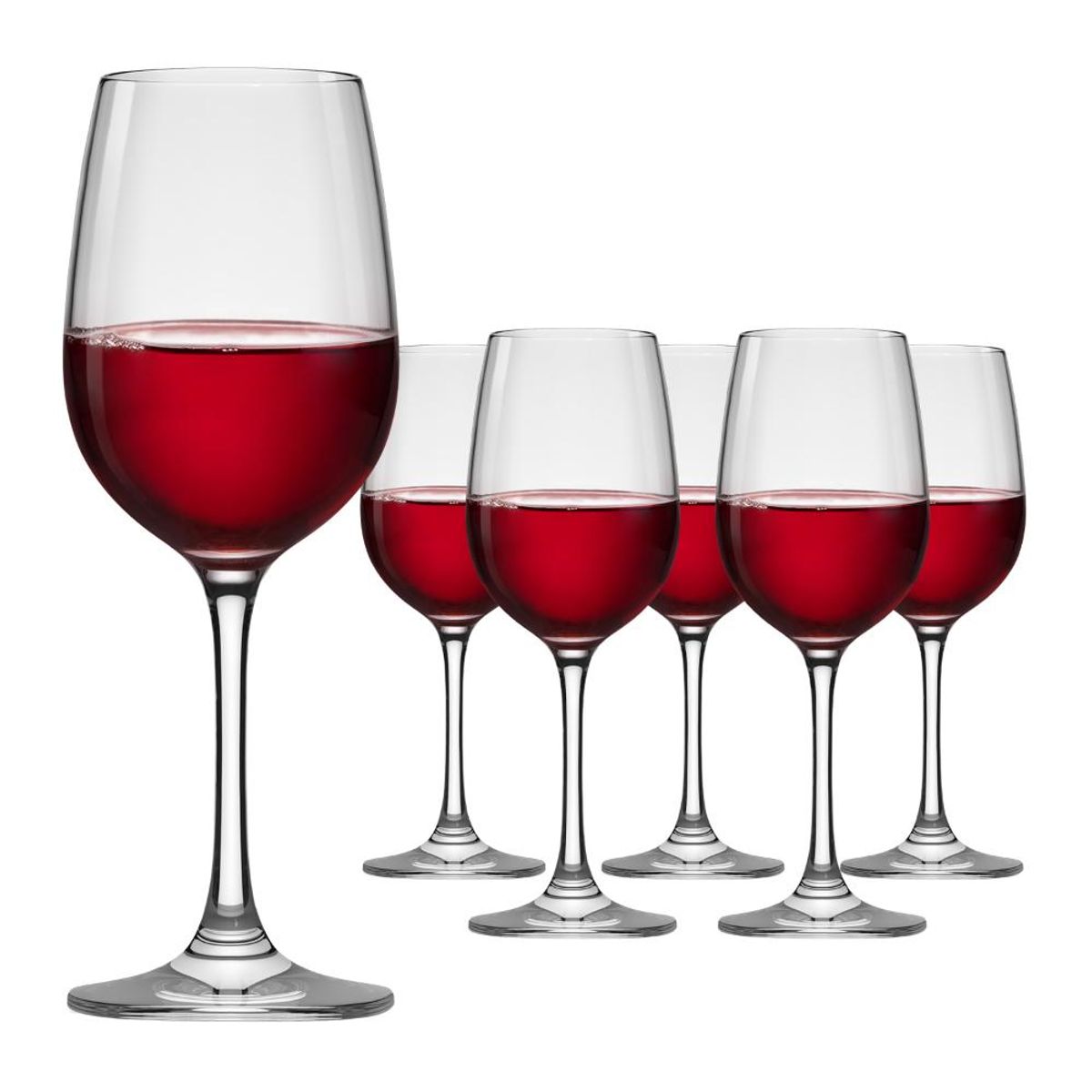 HAUSMANN - Set 6 Copas Vino Vidrio 460ml Hausmann