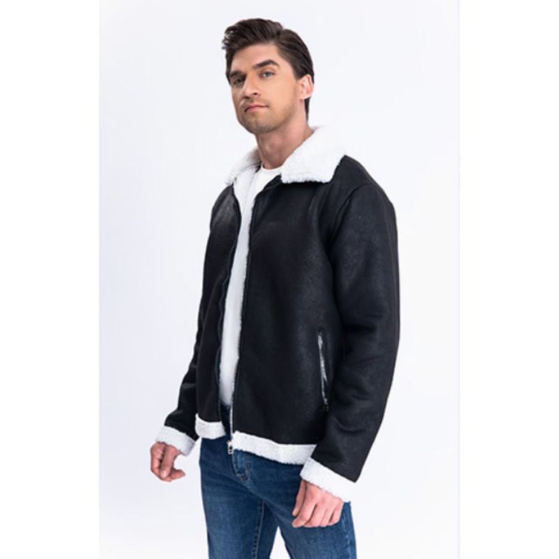 MPROPIA - Chaqueta Aviadora Hombre Cierre Chiporro Tendencia 7554.