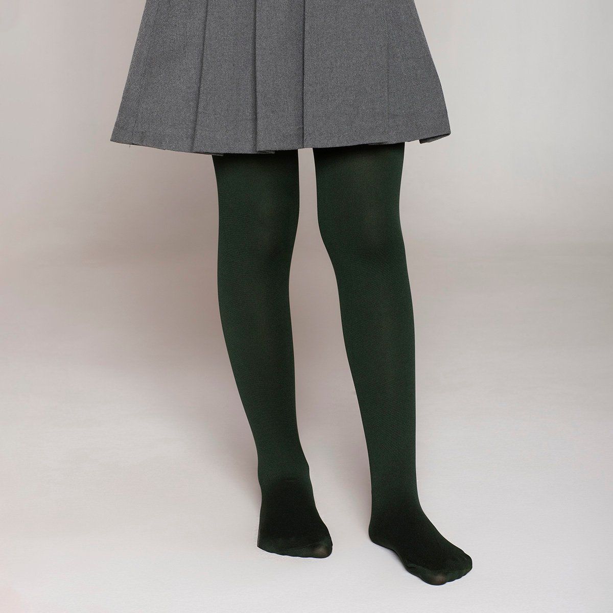 MONARCH - Ballerina Elasticada Escolar Verde Monarch