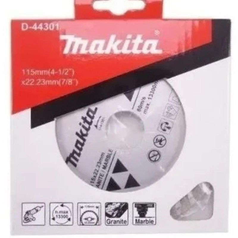 MAKITA - Disco Diamantado 4 1/2? Para Mármol y Granito Makita D-44301