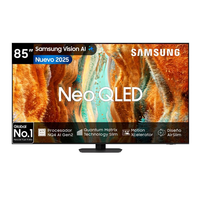 SAMSUNG - 85 Neo QLED 4K QN70F Vision AI Smart TV 2025