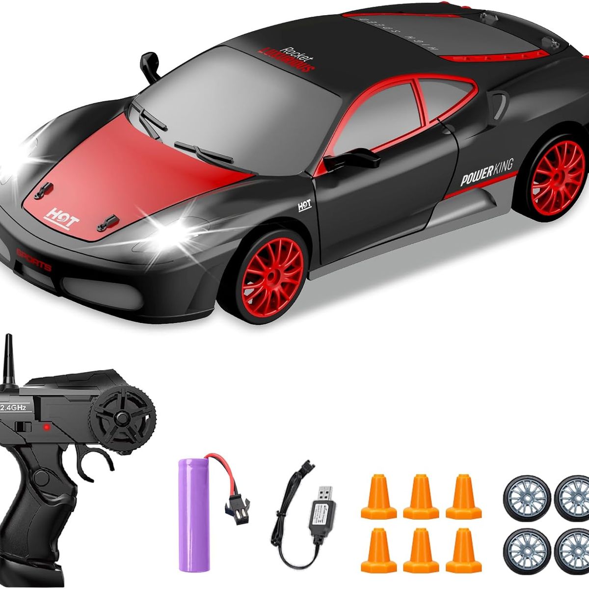 TIOZONEY - Auto de deriva a control remoto