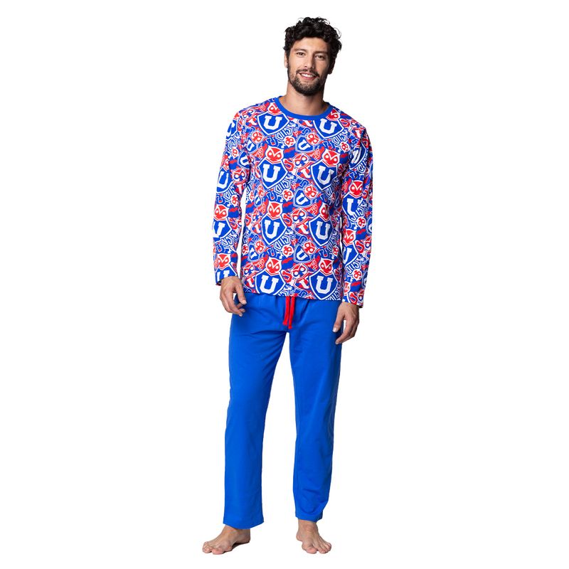 TOP - Pijama Hombre Invierno Algodón Universidad de Chile Top