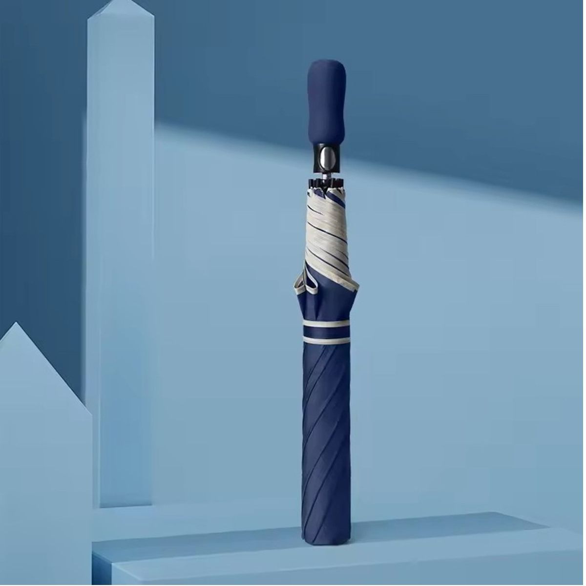 GENERICO - Paraguas Automatico Portatil Mini Sombrillas Plegable + Funda