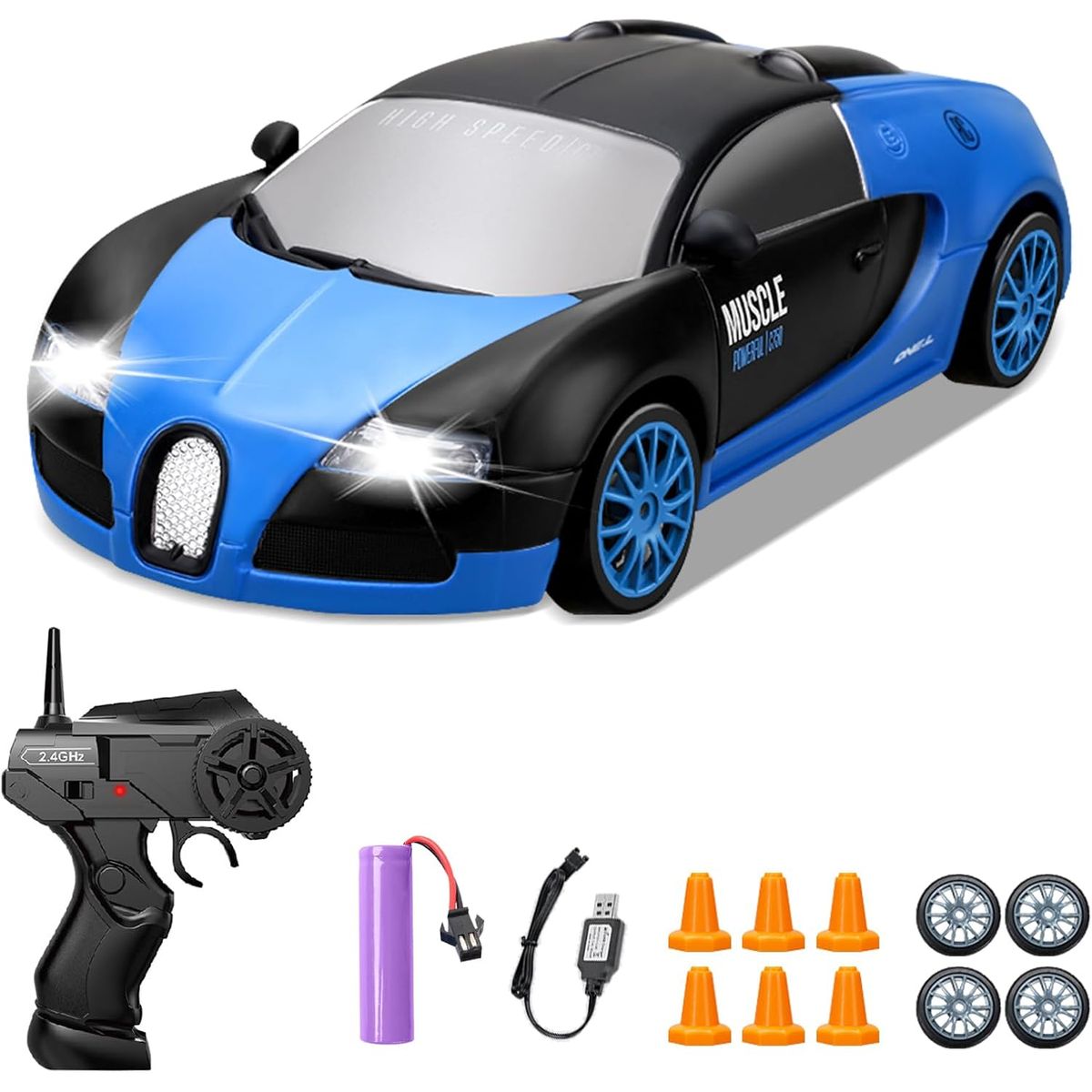 TIOZONEY - Auto de deriva a control remoto