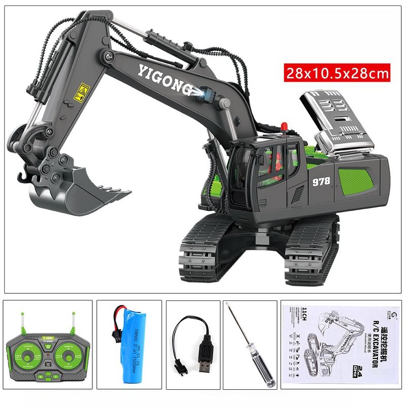 TIOZONEY - Modelo de vehículo de ingeniería teledirigido